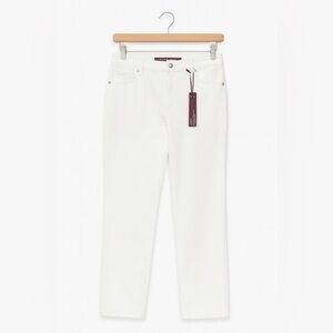 Gloria Vanderbilt “Amanda” White Ankle Jeans – Size 4 – NWT- Original Slimming
